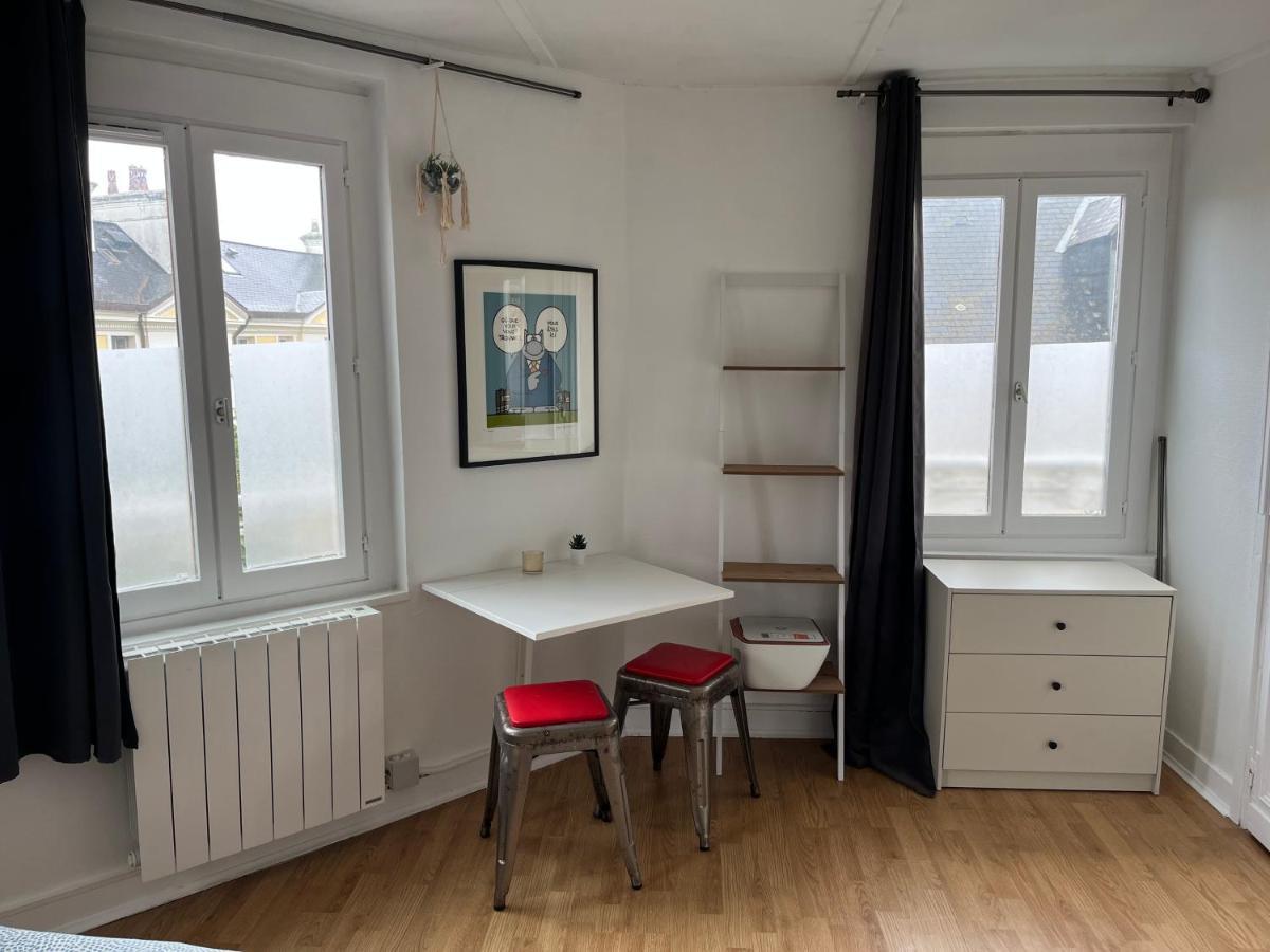 Ferienwohnung Studio Rue Cachin Honfleur Exterior foto